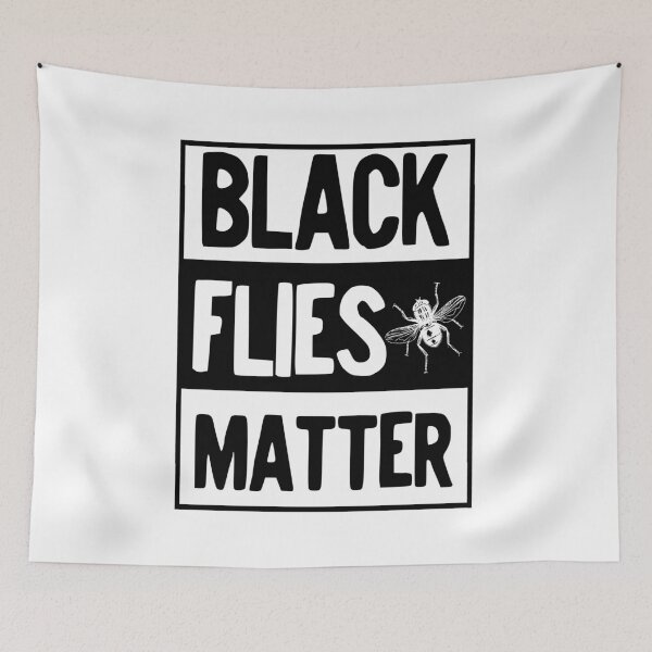 Item preview, black flies matter	 designed and sold by Drahmed.