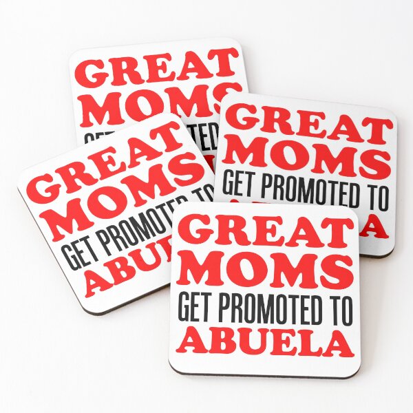 Item preview, Great Moms Promoted To Abuela Spanish Grandmother designed and sold by jaycartoonist.