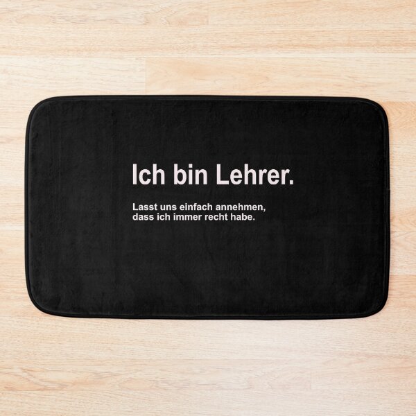 Artikelvorschau, Ich bin Lehrer Shirt Geschenk Spruch lustig Schule Beruf T-Shirt entworfen und verkauft von Sash92.