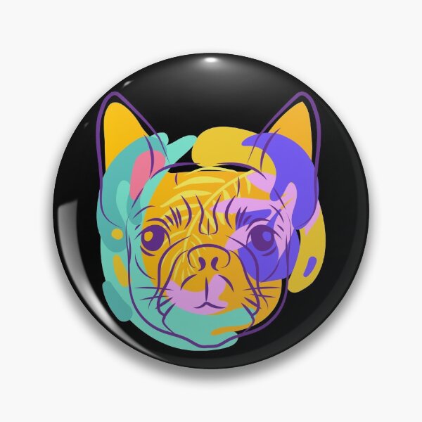 Item preview, Cute and Funny Pug - dogface Painting designed and sold by ChaseCoClothing.