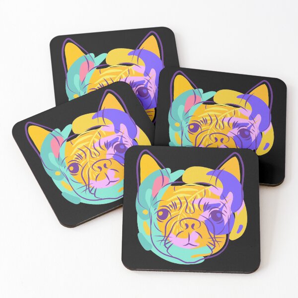 Item preview, Cute and Funny Pug - dogface Painting designed and sold by ChaseCoClothing.