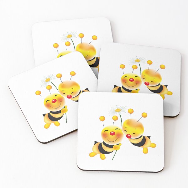 Item preview, bees in love designed and sold by schtroumpf2510.