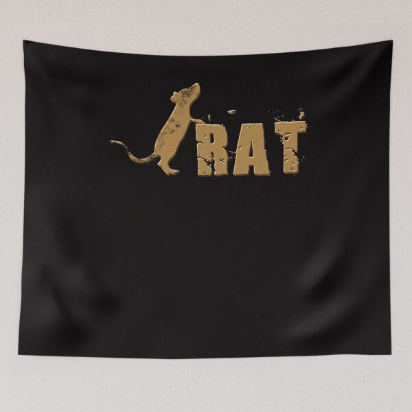 Item preview, Rat house rat retro vintage designed and sold by Imutobi.