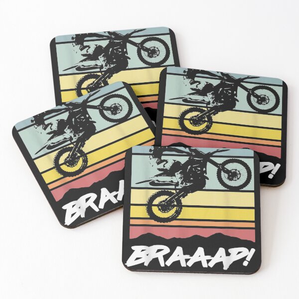 Artikelvorschau, Vintage Dirt Bike Brap BraapBraaap Motocross Racing entworfen und verkauft von Jacinto-Duke-32.