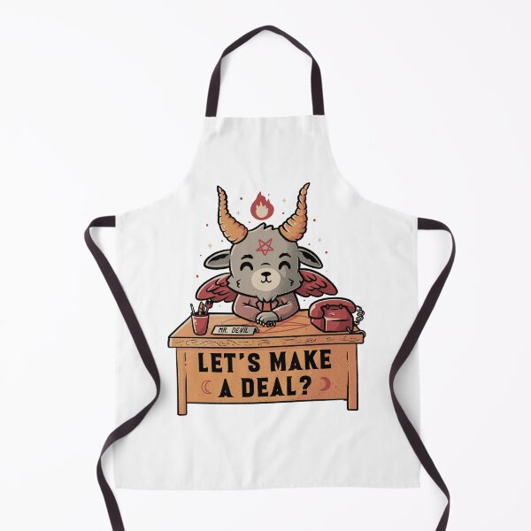 Item preview, Let’s Make a Deal Funny Cute Evil Baphomet designed and sold by EduEly.