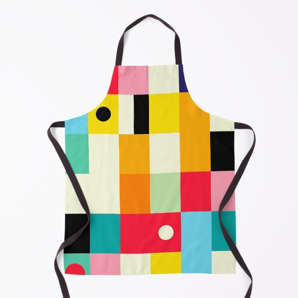 Item preview, Geometric Bauhaus Pattern | Retro Arcade Video Game | Abstract Shapes designed and sold by karanwashere.