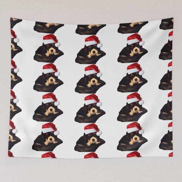 Item preview, Tydog with Christmas Beanie designed and sold by AlaskaFanclub.