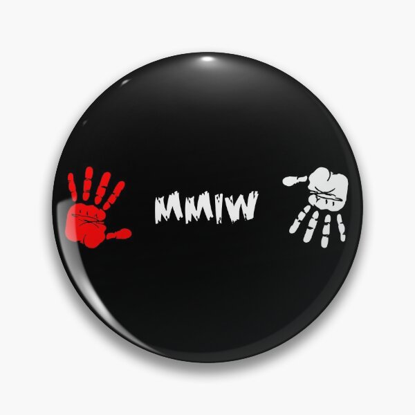 Aperçu de l'œuvre MMIW - Sensibilisation aux femmes autochtones disparues et assassinées - Rouge, Blanc et Noir créée et vendue par Deegital18.