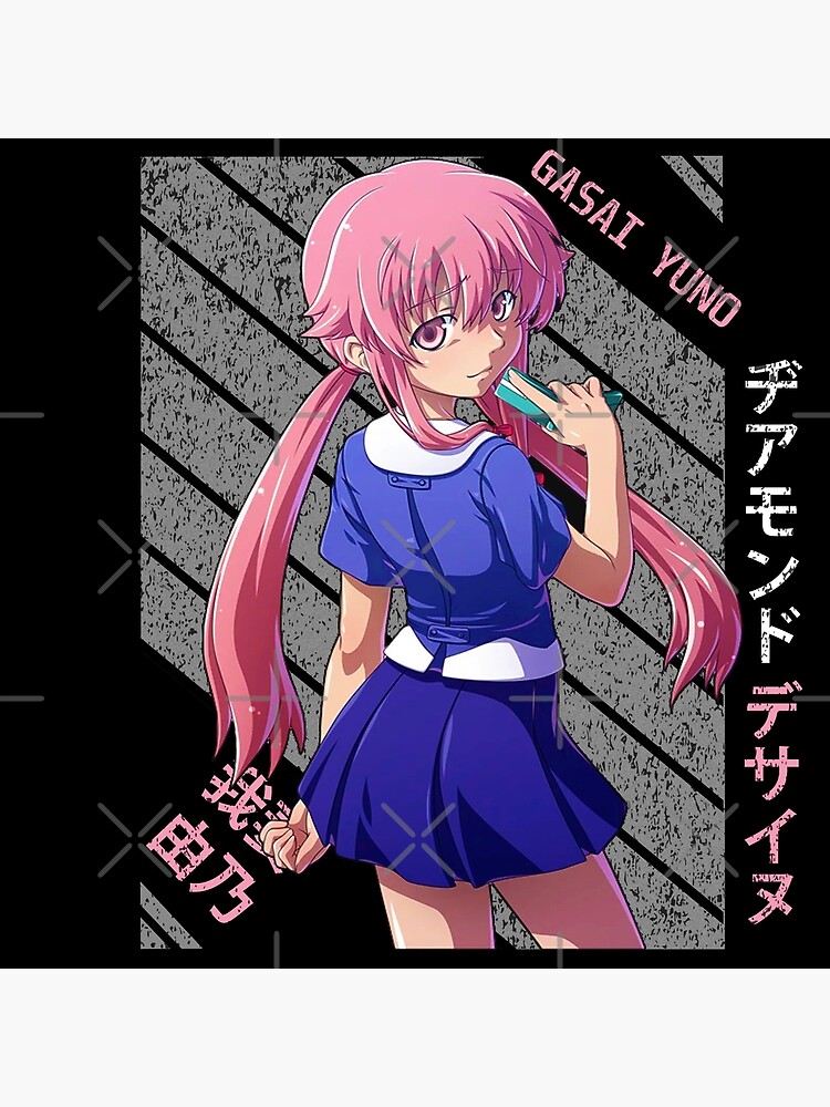 Yuno Gasai  Yuno mirai nikki, Mirai nikki, Yuno