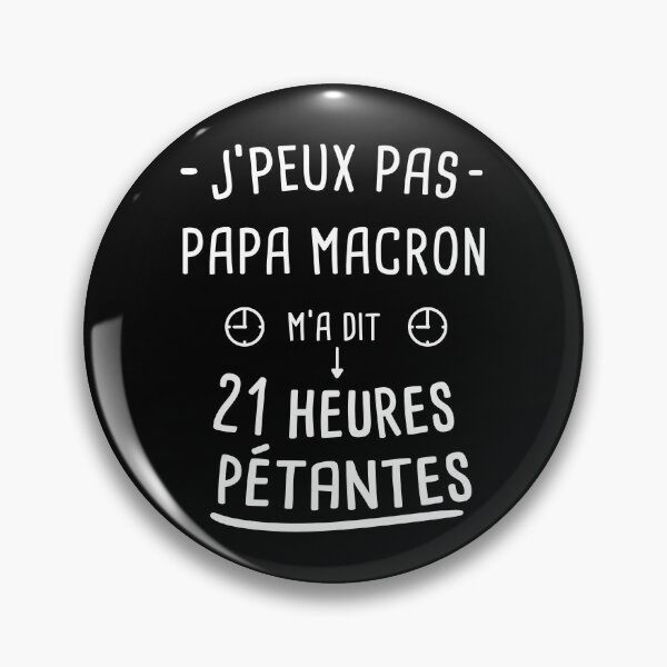 Item preview, Macron curfew designed and sold by Catcrea.