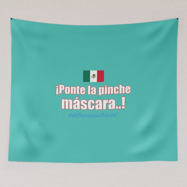Item preview, Bandera de Mexico ¡Ponte la pinche máscara!  designed and sold by obedtheartist.