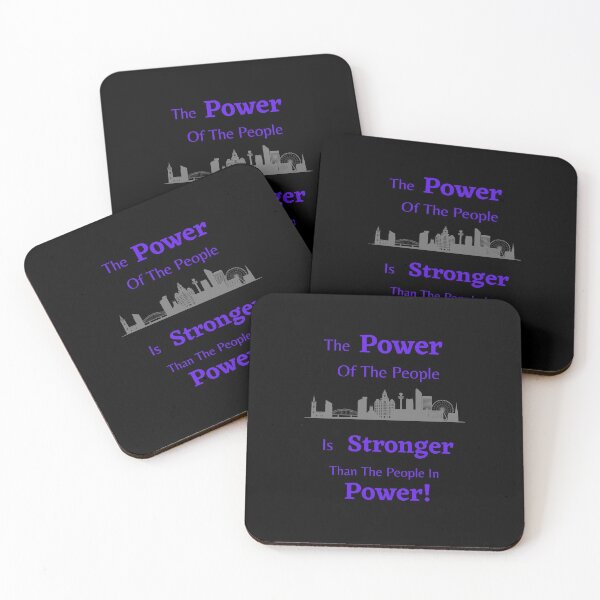Item preview, The Power Of The People Is Stronger Than The People In Power designed and sold by printgaff.