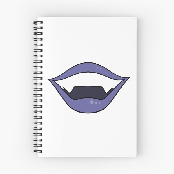 Item preview, Vampire lips cartoon purple designed and sold by ArtfulBonBon.