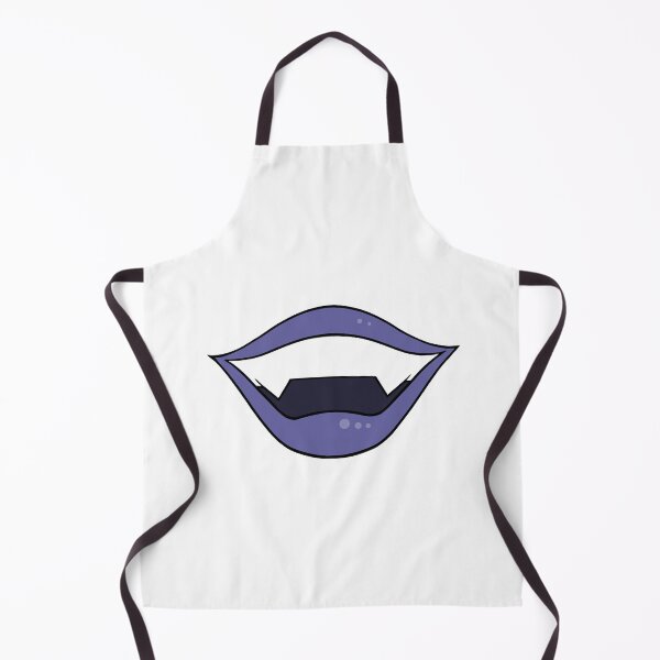 Item preview, Vampire lips cartoon purple designed and sold by ArtfulBonBon.
