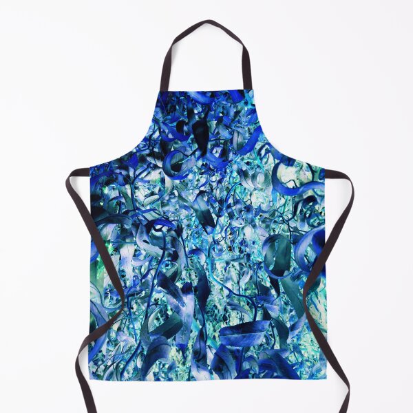 Item preview, Blue curly willow abstract designed and sold by paulboizot.