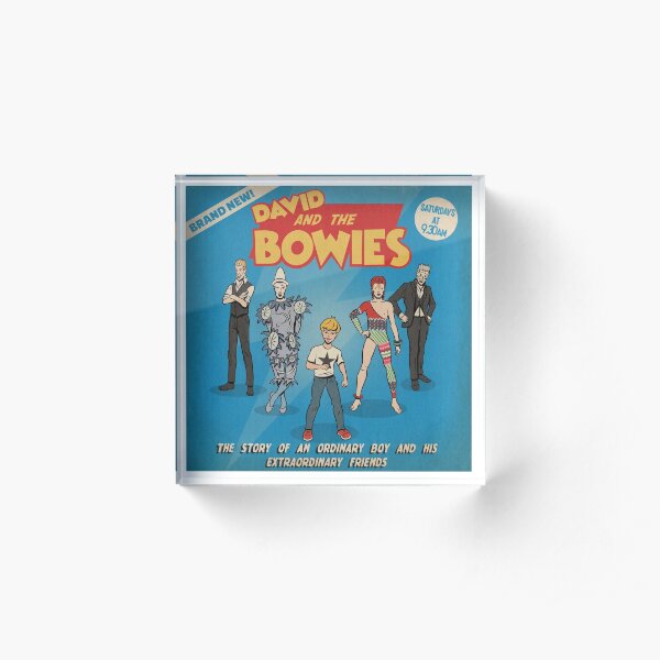 Cartoon David Acrylic Block