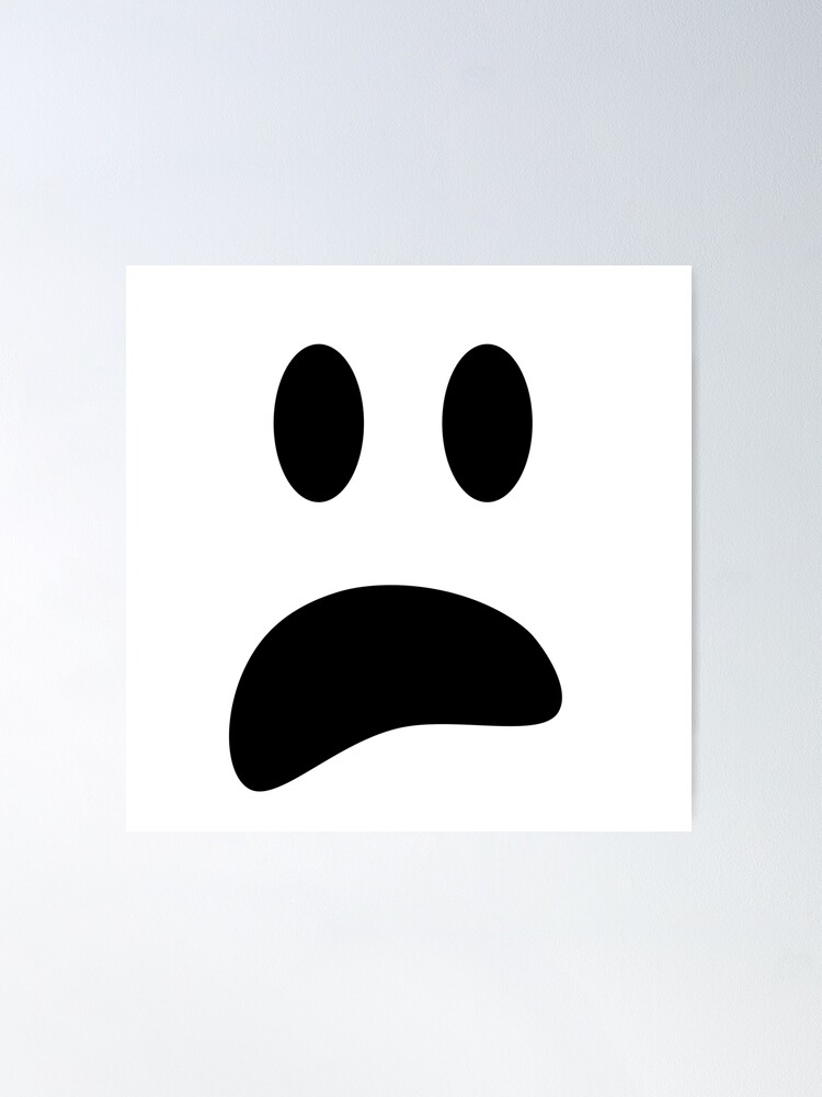 Sad Ghost Face - Roblox