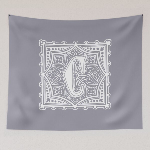 Item preview, Vintage Letter C - SILVER designed and sold by yourscotborders.