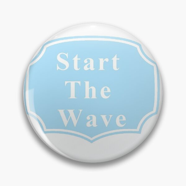 Item preview, start the wave blue designed and sold by NancyArtDesigns.
