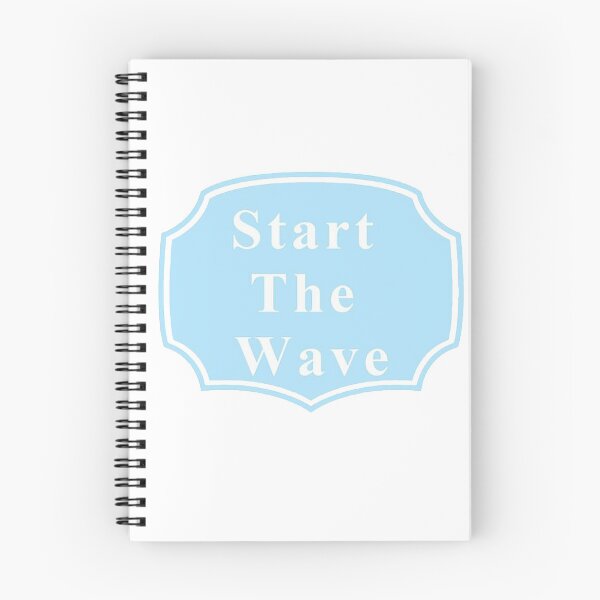 Item preview, start the wave blue designed and sold by NancyArtDesigns.