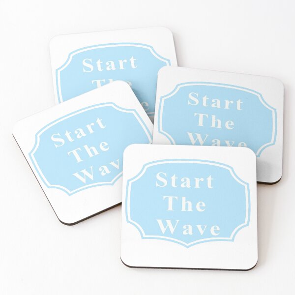 Item preview, start the wave blue designed and sold by NancyArtDesigns.