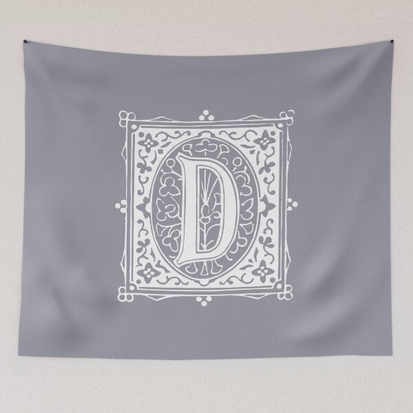 Item preview, Vintage Letter D - SILVER designed and sold by yourscotborders.