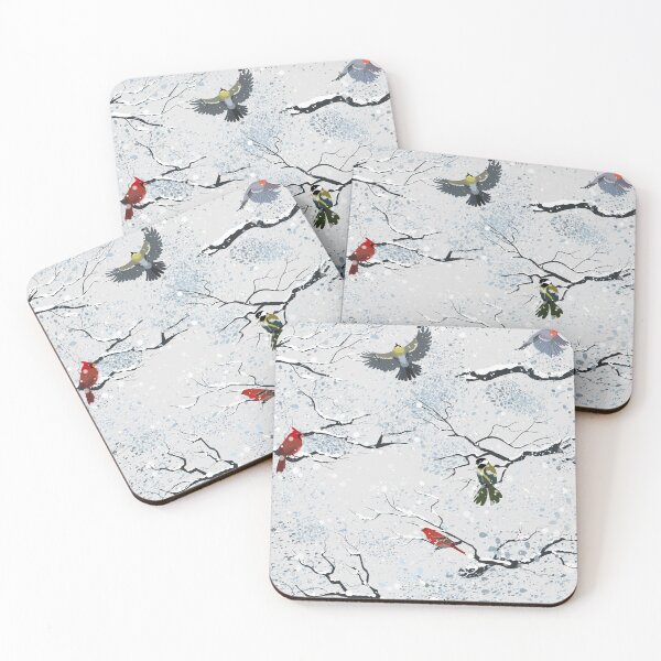 Item preview, Winter birds designed and sold by lantica.