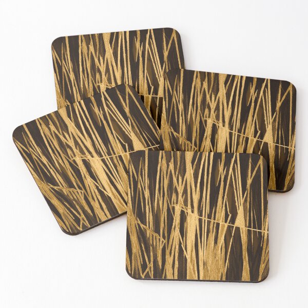Item preview, Glamorous golden stalks designed and sold by SulkaCreative.