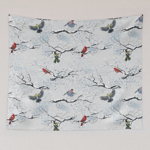 Item preview, Winter birds designed and sold by lantica.