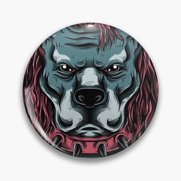 Item preview, angry wild and young dog dogface designed and sold by ChaseCoClothing.