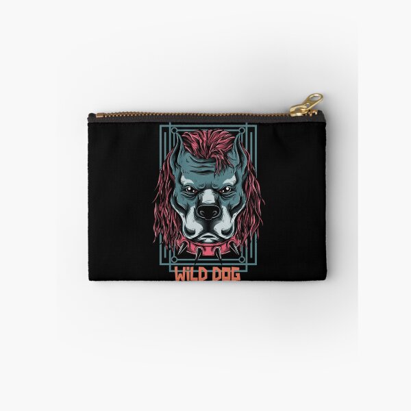Item preview, angry wild and young dog dogface designed and sold by ChaseCoClothing.