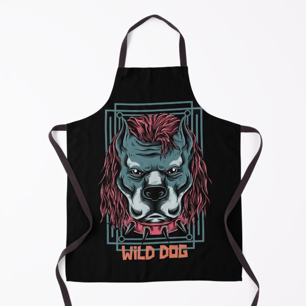 Item preview, angry wild and young dog dogface designed and sold by ChaseCoClothing.