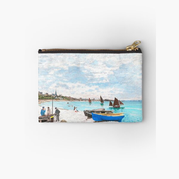 Item preview, monet beach painting designed and sold by SFTStudio.