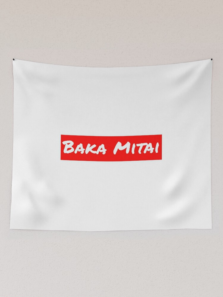 Baka Mitai (Dame Da Ne) Sticker for Sale by HeyHannahNicole