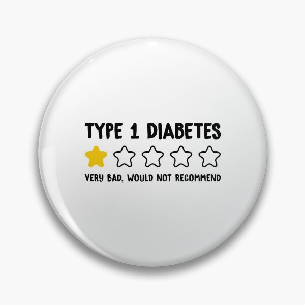 Item preview, Type 1 Diabetes Very Bad Would Not Recommend - Funny Diabetes Awareness designed and sold by T-shirt For You.