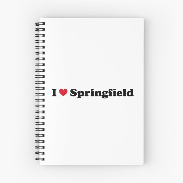 Item preview, I Love Springfield designed and sold by Novel Gifts.