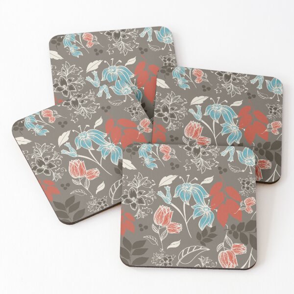 Item preview, spring floral ligthbrown designed and sold by susycosta.