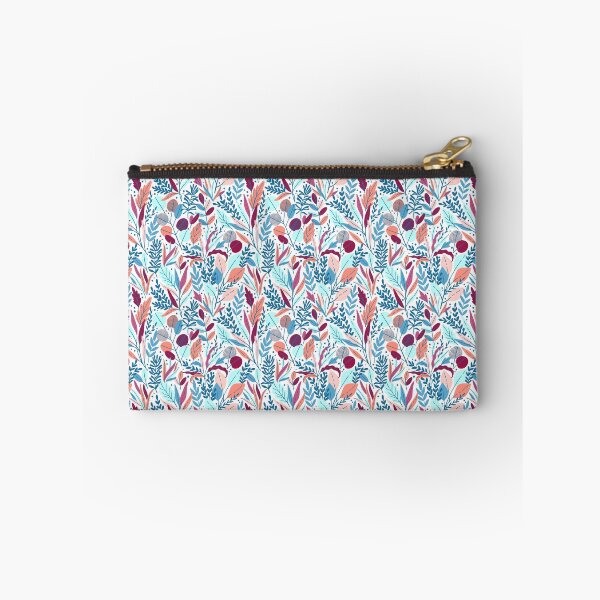 Item preview, Floral - Blues + Pinks designed and sold by NolkDesign.