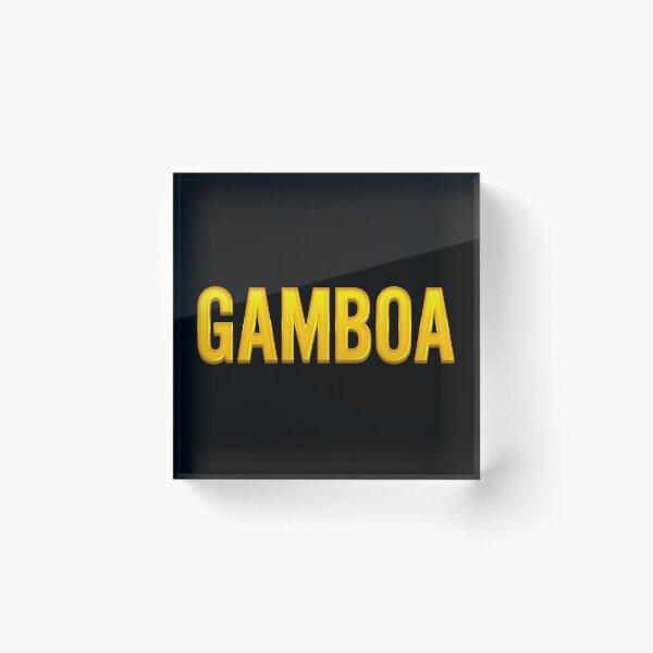 Item preview, Gamboa Family Name designed and sold by xesed.