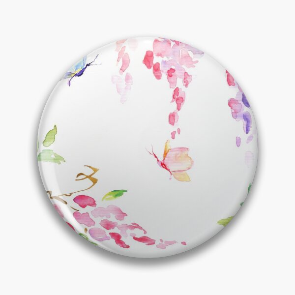Item preview, Blooming wisteria print designed and sold by BeeTartprints.