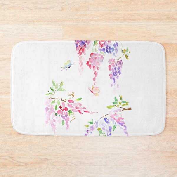 Item preview, Blooming wisteria print designed and sold by BeeTartprints.