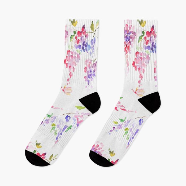 Item preview, Blooming wisteria print designed and sold by BeeTartprints.