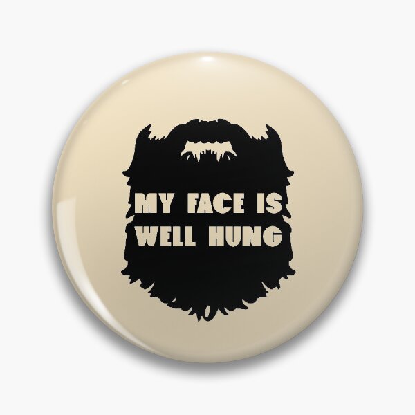 Item preview, Funny Gift Ideas For Him - WELL HUNG Bearded Man designed and sold by Sugar-Magnolia.