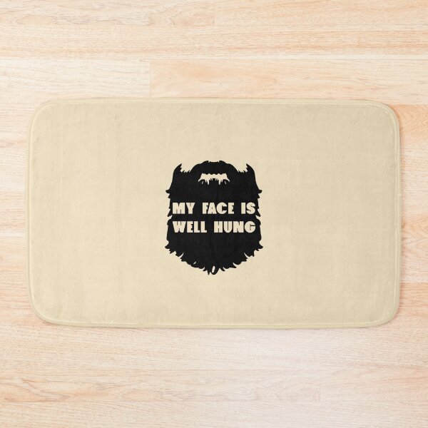 Item preview, Funny Gift Ideas For Him - WELL HUNG Bearded Man designed and sold by Sugar-Magnolia.