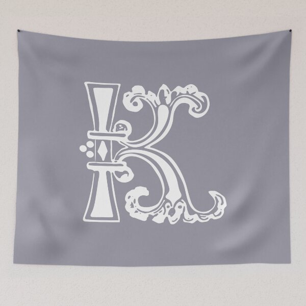 Item preview, Vintage Letter K - SILVER designed and sold by yourscotborders.