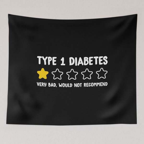 Artikelvorschau, Typ-1-Diabetes sehr schlecht, würde ich nicht empfehlen - Lustiges Diabetes-Aufklärungsprojekt entworfen und verkauft von T-shirt For You.