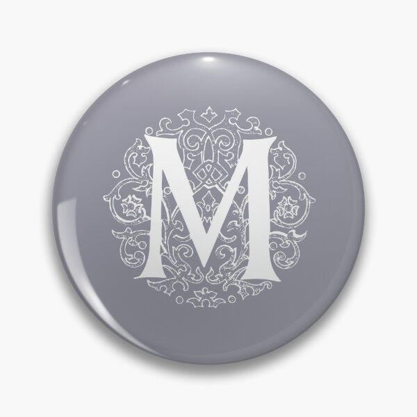 Item preview, Vintage Letter M - SILVER designed and sold by yourscotborders.