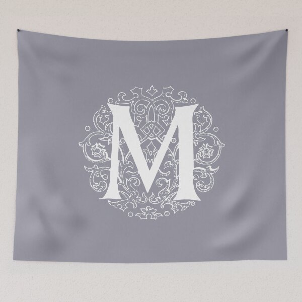 Item preview, Vintage Letter M - SILVER designed and sold by yourscotborders.