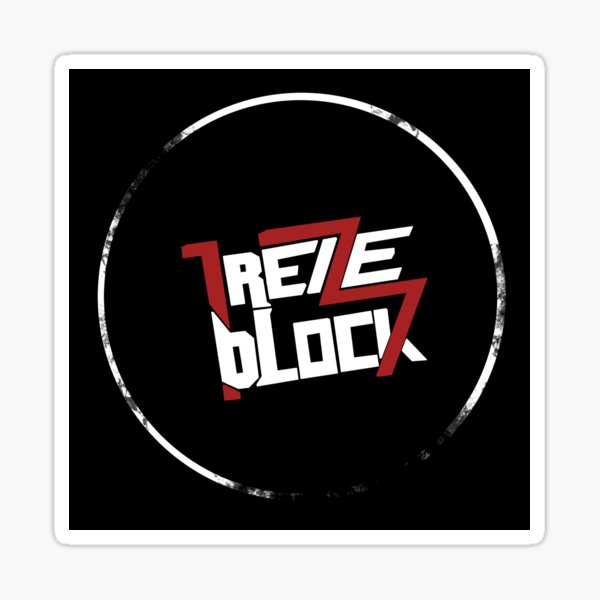 13 Block Sticker