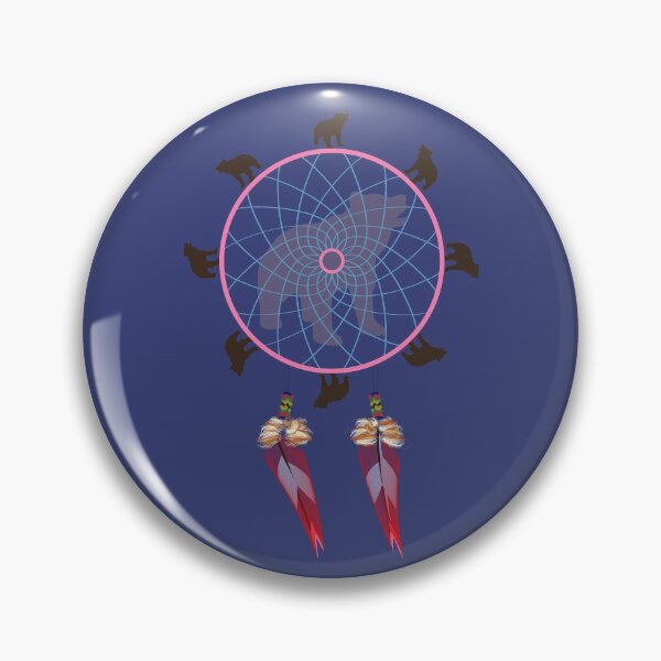 Item preview, Bear Dream Catcher designed and sold by Mindful-Designs.